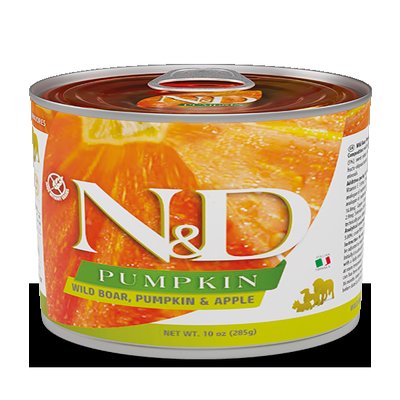 BOAR, PUMPKIN & APPLE ADULT WET FOOD 285GR
