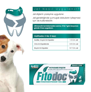 Fitodoc Kedi Köpek Diş Jeli 75 ml