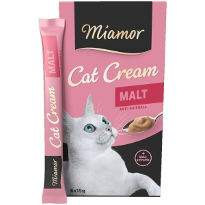 Miamor Cream Kedi Ödül Maması Malt Anti-Hairball 6x16g