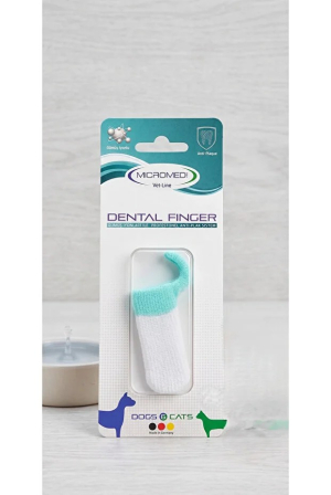 Micromed Vet Dental Finger Diş Temizleyicisi Kedi ve Köpek