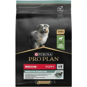 Pro Plan Puppy Sensitive Digestion Kuzu Etli Medium Köpek Maması 3 Kg