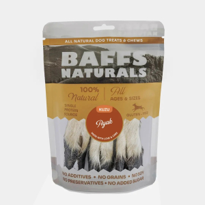 Baffs Naturals Kuzu Ayak %100 Doğal Çiğnemelik Köpek Ödül Maması 3 Adet