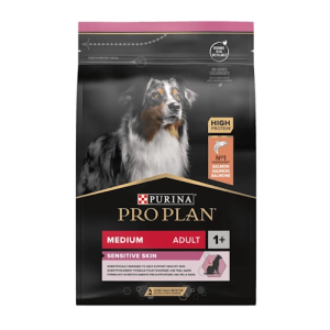 Pro Plan Medium Adult Sensitive Skin Köpek Maması Somonlu 3KG