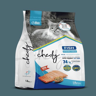 CHEDY KEDİ BALIK KISIRLAŞTIRILMIŞ YETİŞKİN 5KG