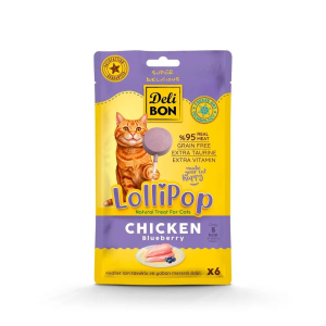 Delibon Tavuklu Lolipop Kedi Ödül Maması 6 Adet