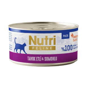 NUTRİ FELİNE Tavuk Etli ve Somonlu