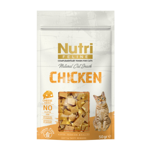 Nutri Feline Tavuklu ve Peynirli Kedi Ödül Maması 50gr