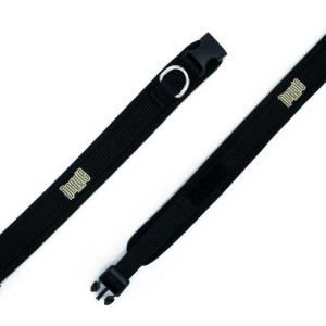 Doggie Havalı Dokumadan El Yapımı Köpek Boyun Tasması 1,5x30-40cm - Black