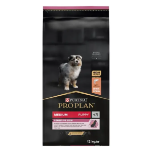 Pro Plan Puppy Sensitive Skin Medium Yavru Köpek Maması Somonlu 12 kg