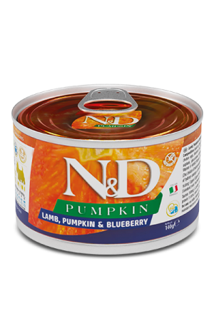 N&D Lamb, Pumpkin & Blueberry Adult Mini wet food 140GR