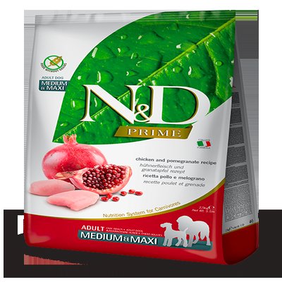 CHICKEN & POMEGRANATE ADULT MEDIUM & MAXI 12KG