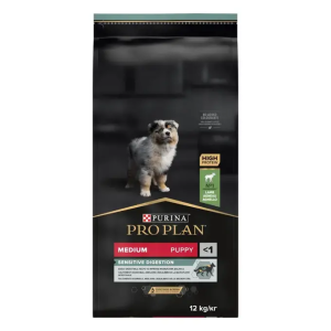 Pro Plan Puppy Sensitive Digestion Medium Yavru Köpek Maması Kuzulu 12 kg