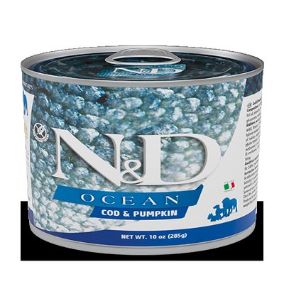 COD & PUMPKIN WET FOOD 285GR