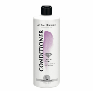 IV SAN BERNARD Cristal Clean Conditioner - Beyaz, Siyah, Kahverengi, Gri Kürklü Kedi ve Köpekler İçin Balsam 500 ML