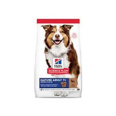 +7 Olgun Yetişkin Orta Irk Kuzulu ve Pirinçli Köpek Maması 2.5KG