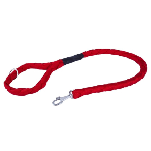 Doggie Örgülü Dokuma Köpek Gezdirme Kayışı 3x100cm Kırmızı