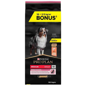 Pro Plan Somonlu Sensitive Skin Yetişkin Köpek Maması 14+2,5 Kg