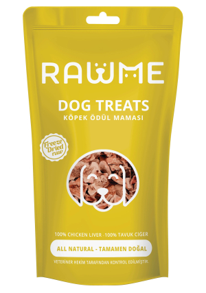 Rawme Köpek Tavuk Ciğer 40 Gr