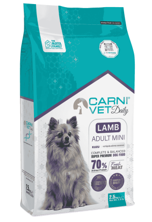 CARNI VET DAILY KUZULU MINI KÖPEK MAMASI 2.5KG