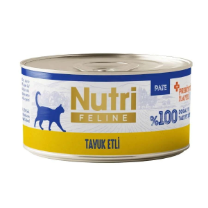 Nutri Feline Tavuk Etli Tahılsız Kedi Konservesi 70 Gr