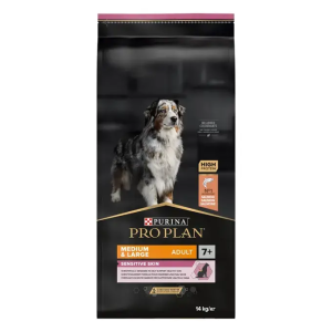 PRO PLAN SENİOR Medium&Large Adult 7+ Sensitive Skin Somonlu Köpek Maması 14Kg