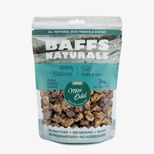 Baffs Naturals Dana Mini Ödül %100 Doğal Köpek Ödül Maması 100 gr