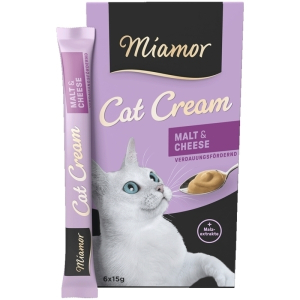 Miamor Cream Kedi Ödül Maması Malt&Cheese 6x15g