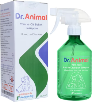 DR ANİMAL YARA VE CİLT BAKIM SOLÜSYONU 500 ML