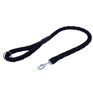 Doggie Örgülü Dokuma Köpek Gezdirme Kayışı 3x100cm Siyah