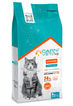 Carni Vet Daily Kedi Tavuk Yetişkin Kısırlaştırılmış 1.5 Kg