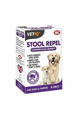 VETIQ Stool Repel Köpekler İçin Dışkı Yeme Önleyici 30 Tablet