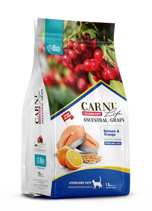 Carni Life Cb. Ag. Kedi̇ Somon & Portakal Kısırlaştırılmış 10+2 Kg